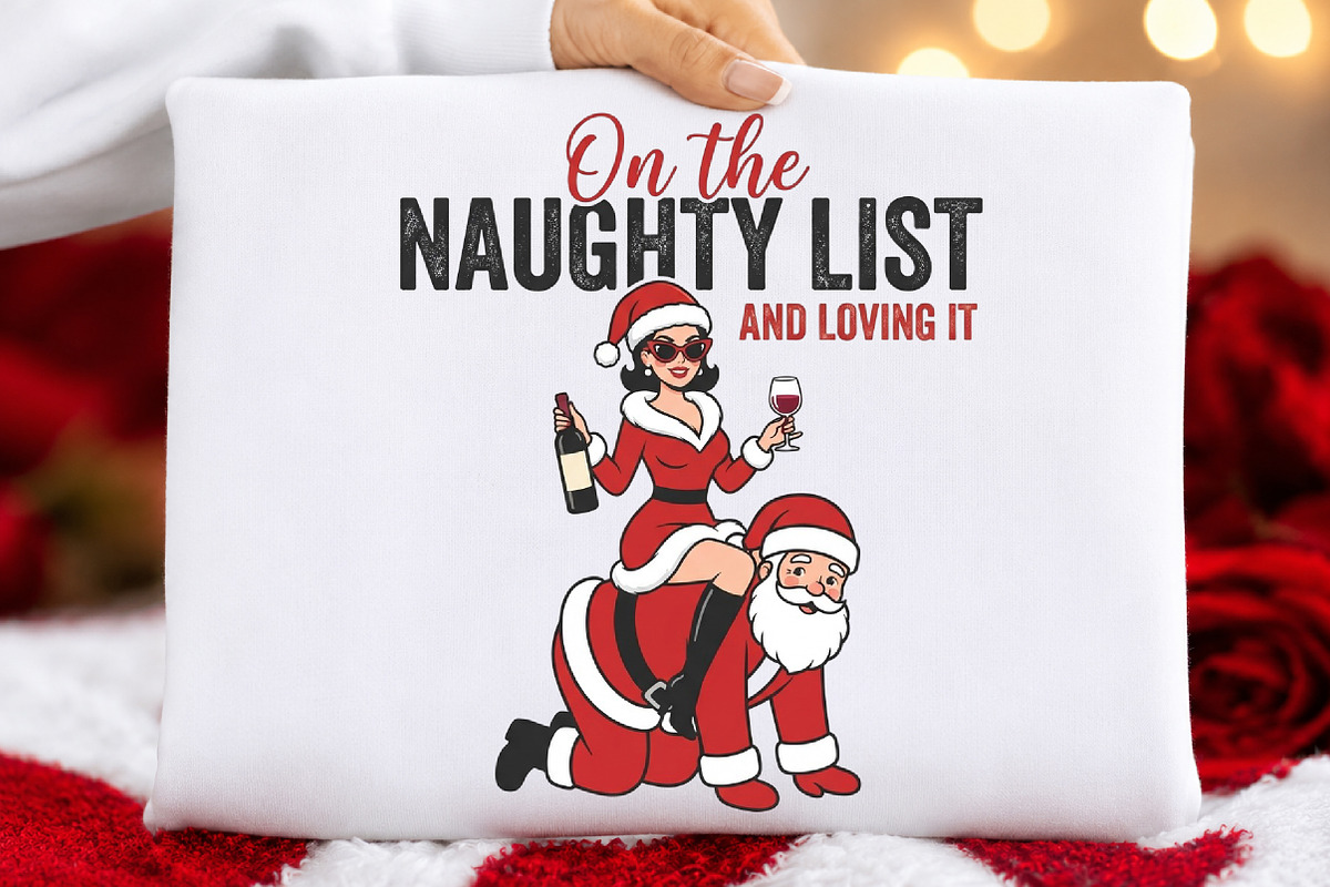 Humorous Christmas retro PNG, a Seasonal Illustration by DreamCafeArt (Photo 5 of 7)