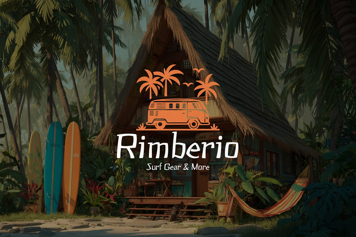 Tiki-Tide - Organic Tropical Font, a Sans Serif Font by HipFonts (Photo 5 of 9)