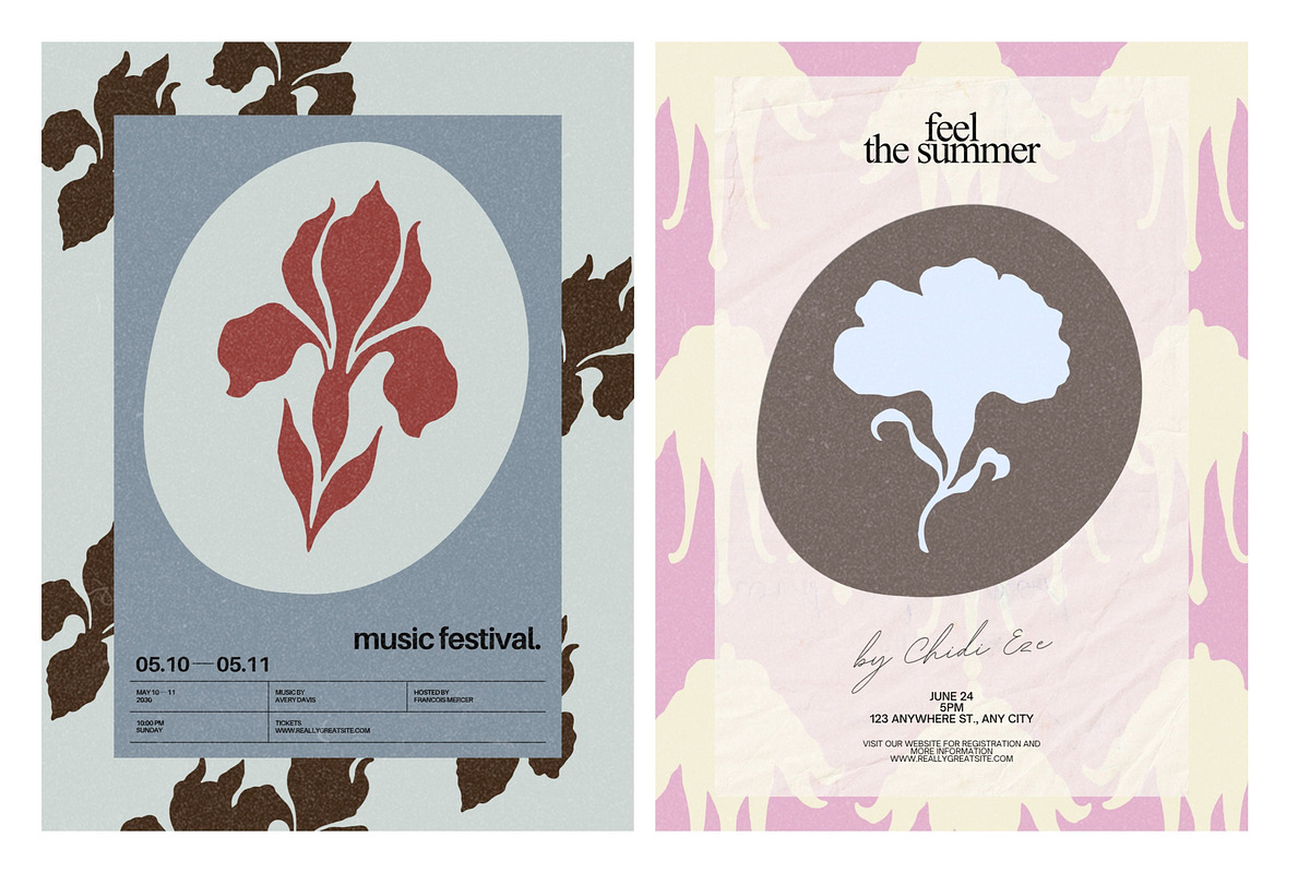 Floral Series Bundle: All 5 in 1, an Object Illustration by Veyla (Photo 32 of 46)