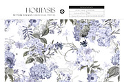 Hortensis, Elegant & Luxury Prints!, a Pattern Graphic by Pink Linen (Thumbnail 5 of 14)