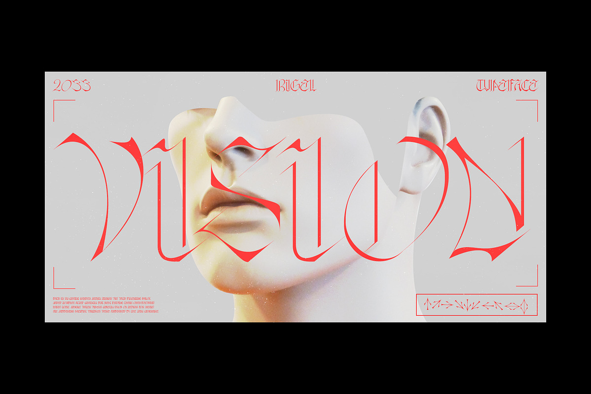 Rigel | Font Family, a Font by Supremat (Photo 2 of 8)