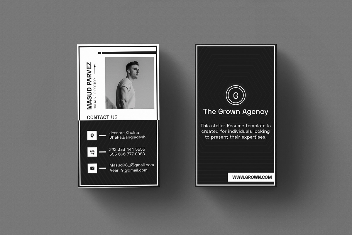 Resume/CV, a Resume Template by TheFeture (Photo 3 of 5)