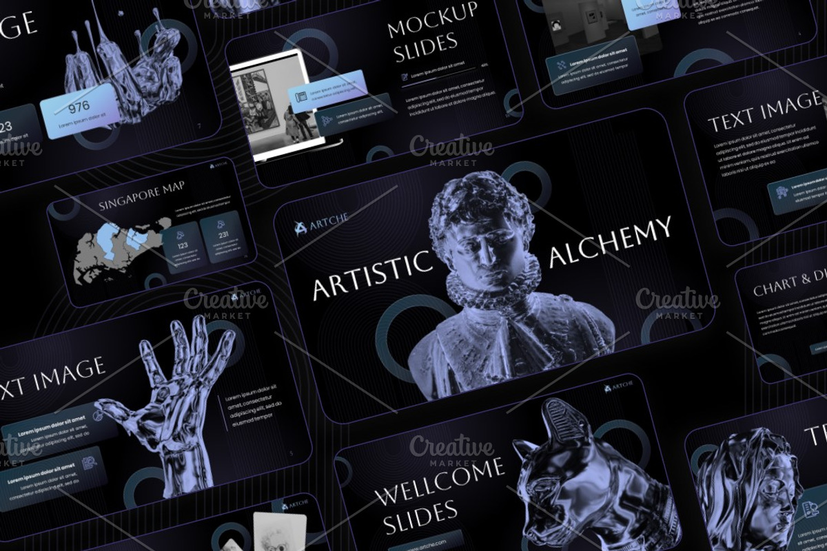 Artistic Alchemy Presentation, a Presentation Template by Interpitch