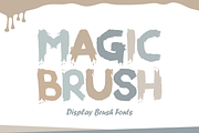 Magic Brush - Brush Font Types, a Font by KiddoGlyphs Studio (Thumbnail 1 of 3)