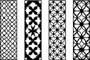 Geometric Pattern Panel Set, an Object Graphic by abu67222 (Thumbnail 3 of 13)