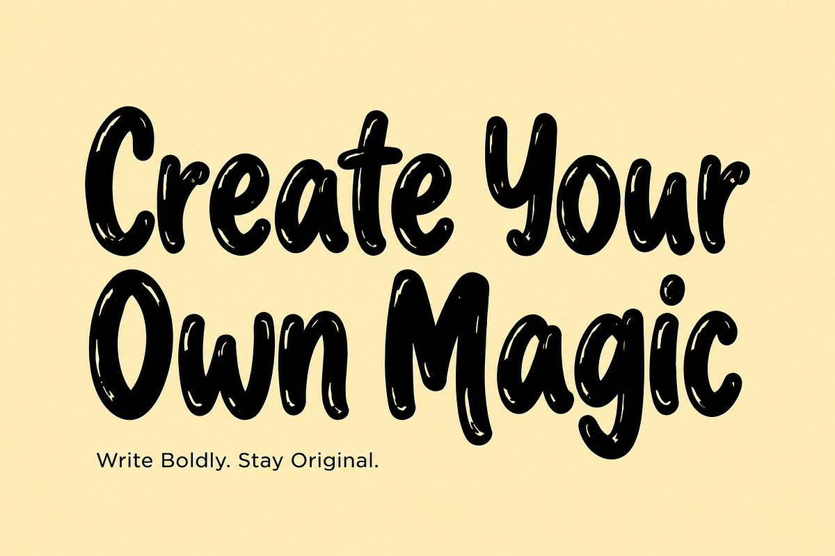 Mellowink, a Handwritten Font by Wow Magic (Photo 4 of 6)