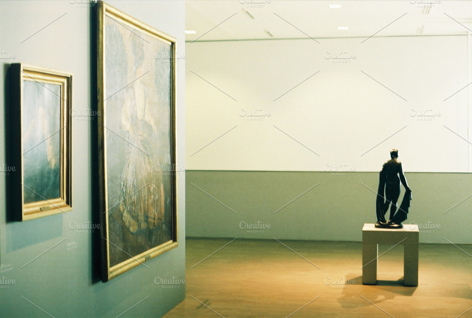Art gallery space, an Abstract Photo by Kasia Górska