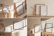 Nook Frame Mockup Bundle, a Household Mockup by Salt Color Studio (Thumbnail 9 of 13)