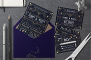 Art Deco Wedding Invitation Template, an Invitation Template by Raftel (Thumbnail 2 of 2)