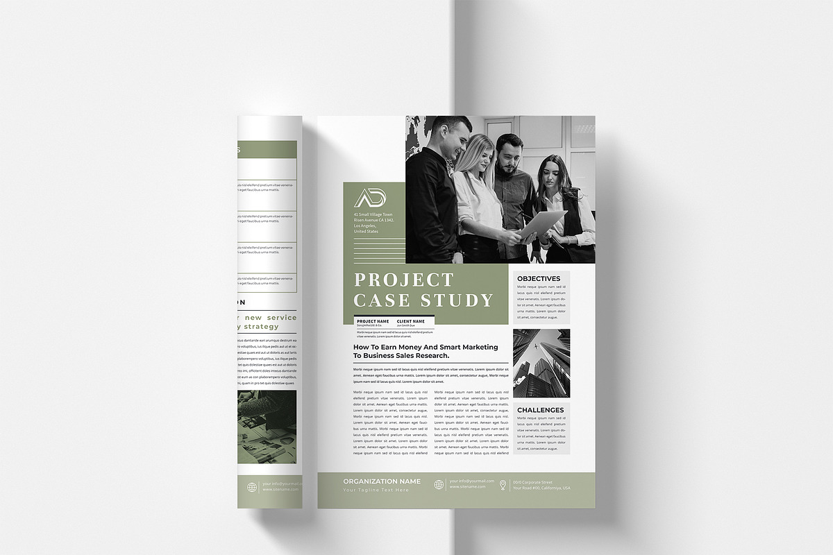 Case Study | MS Word & Indesign, a Flyer Template by design_hut (Photo 2 of 5)