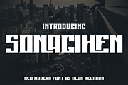 Sonagihen, a Sans Serif Font by alon kelakon (Thumbnail 1 of 7)