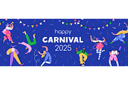 Carnival, circus show poster, banner, a Background Graphic by Good Studio (Thumbnail 3 of 6)
