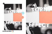 Torn Paper Poster Photo Effect, a Product Mockup by Custom Scene (Thumbnail 6 of 10)