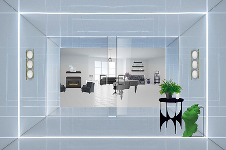 Interior of the room, an Object 3D Model by The black alabaster