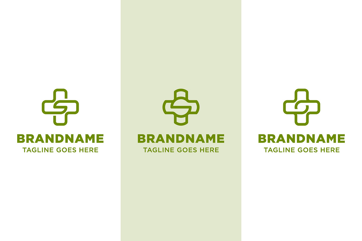 Letter S Medical Cross Simple Logo, a Branding & Logo Template by Pray Art Design Studio (Photo 1 of 2)