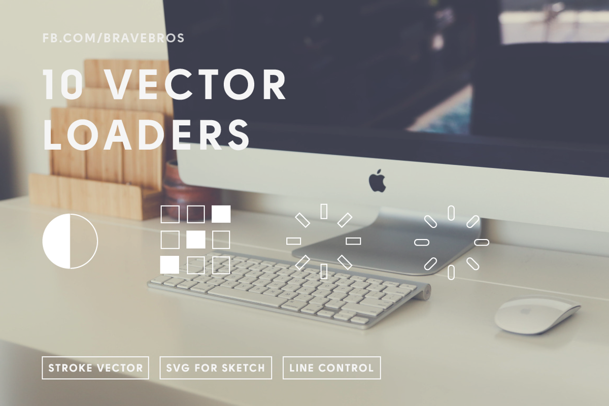 10 Vector Loaders, load, preloader, an Icon by Samoylov (Photo 1 of 2)