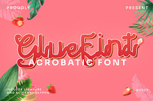 Gluefint - Acrobatic Retro Font