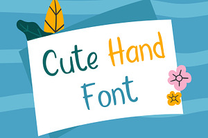 Cute Hand Font