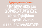 Melagolia Retro Script, a Script Font by madeDeduk (Thumbnail 3 of 10)