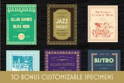 Ultimate Art Deco Vector Pack, an Illustration by Webalys (Thumbnail 5 of 5)