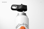 F. Color 30 oz. Water Bottle Mockup, a Product Mockup by creatsy5 (Thumbnail 7 of 12)