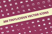 300 Tinylicious Vector Icons, an Icon by PixelBazaar (Thumbnail 1 of 3)