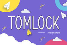 Tomlock Modern Display Font