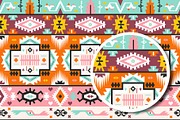 Ethnic pattern in aztec style, a Pattern Graphic by tomuato (Thumbnail 3 of 4)