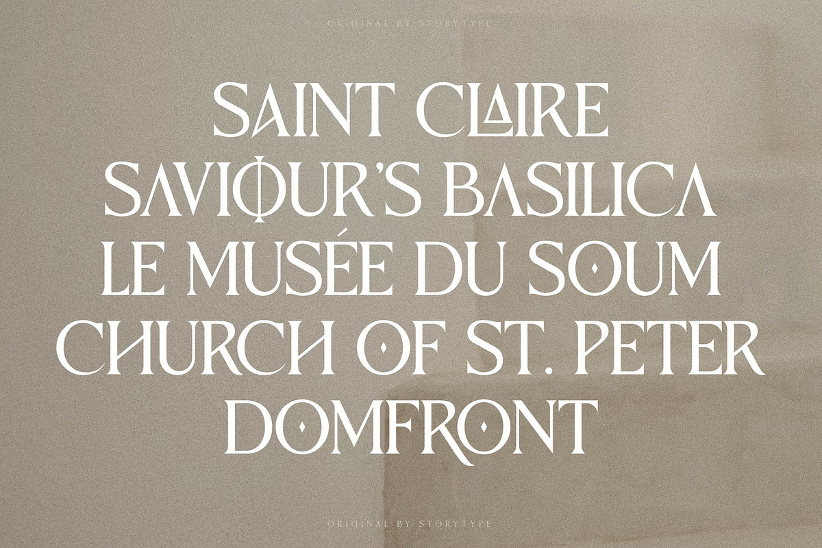 Kingston Roman Elegant Serif Font, a Serif Font by Storytype Studio (Photo 6 of 15)