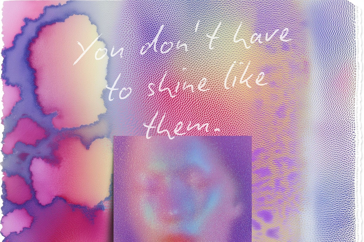 Surreal Glitter Collage Pack, an Object Graphic by Natali Batu (Photo 5 of 11)
