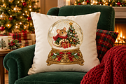 Vintage Christmas Mouse Clipart PNG, an Object Graphic by Colorsfav (Thumbnail 2 of 6)
