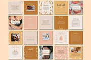 Lactation Consultant Template Bundle, a Social Media Template by Templatez.Co (Thumbnail 3 of 8)