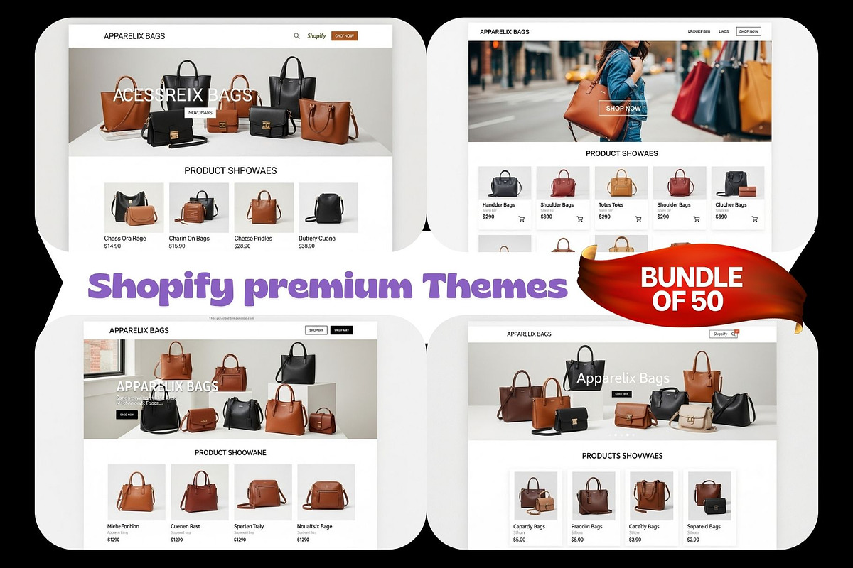 50 Modern E‑Commerce SHOPIFY THEMES, a Shopify Template by Crox Studio | Digital (Photo 28 of 59)
