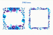 Abstract Flowers Watercolor set, an Illustration by Ekaterina Goncharova (Thumbnail 4 of 12)
