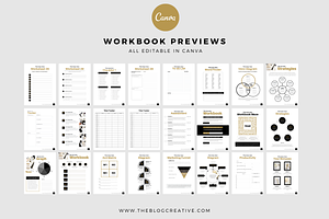 Lovely Business Mega Workbook Canva