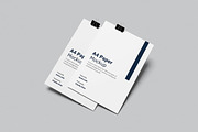 High Quality A4 Paper Mockup, an Advertising Mockup by swsi-studio (Thumbnail 3 of 5)