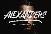 Grashrock - Freestyle brush, a Font by Arterfak Project (Thumbnail 5 of 12)