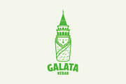 Galata Kebab Logo Template, a Branding & Logo Template by Kreasi Malam (Thumbnail 3 of 4)