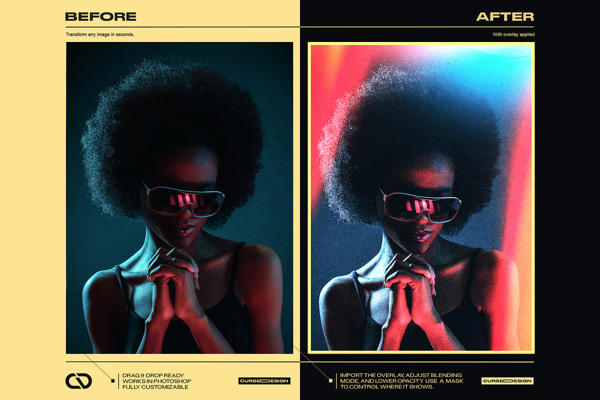 Light Leaks Film Overlays, a Texture Graphic by Cursedesign (Photo 6 of 6)
