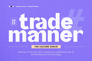 Lekase - Modern Font, a Sans Serif Font by Viswal Studio (Thumbnail 4 of 6)