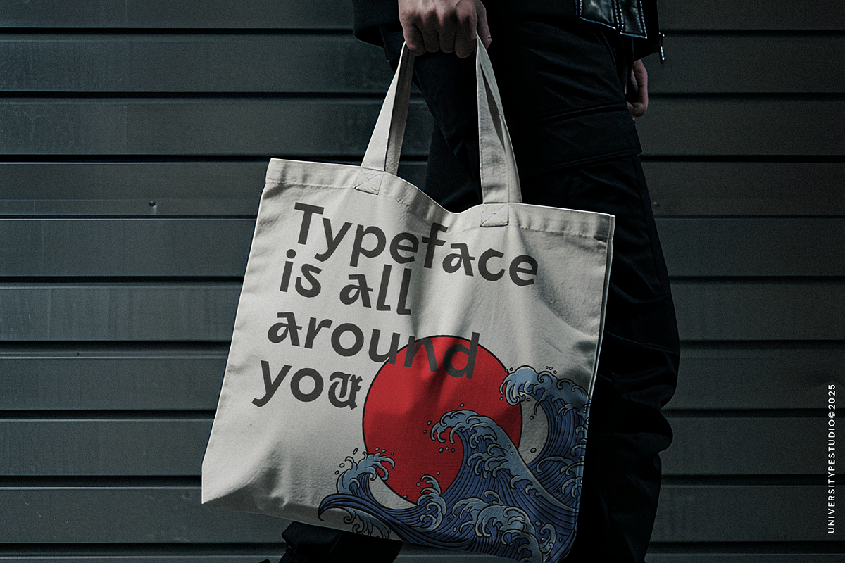 UT Ogah - An Experimental Display, a Sans Serif Font by Universitype (Photo 9 of 12)