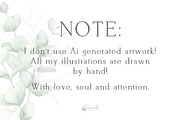 Eucalyptus Watercolor, an Object Illustration by CaraulanStore (Thumbnail 18 of 19)