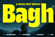 UT Bagh Display - A Movie Font, a Sans Serif Font by Universitype (Thumbnail 1 of 12)