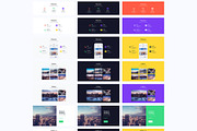 80% sale. Picasso Landing UI Kit, an UI Kit Template by CraftedPixels Market (Thumbnail 9 of 9)
