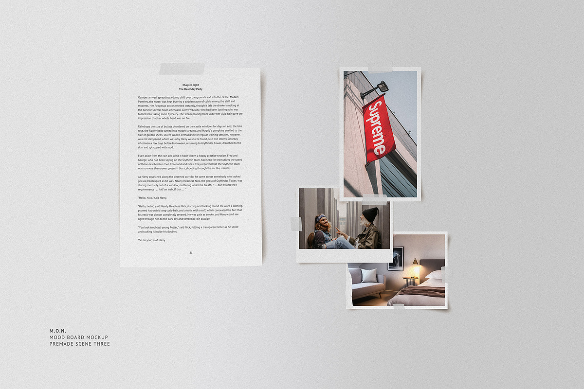 Emma: 7 Moodboard Scenes & Mockups, a Social Media Template by Artcoast Std. (Photo 4 of 9)