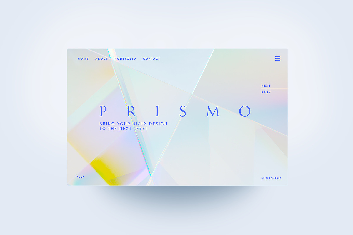 Prismo Iridescent Background Texture, a Texture Graphic by kuro (Photo 3 of 7)