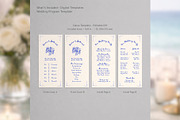HandDrawn Wedding Program bd001, a Card Template by TyphoonStudio (Thumbnail 2 of 8)
