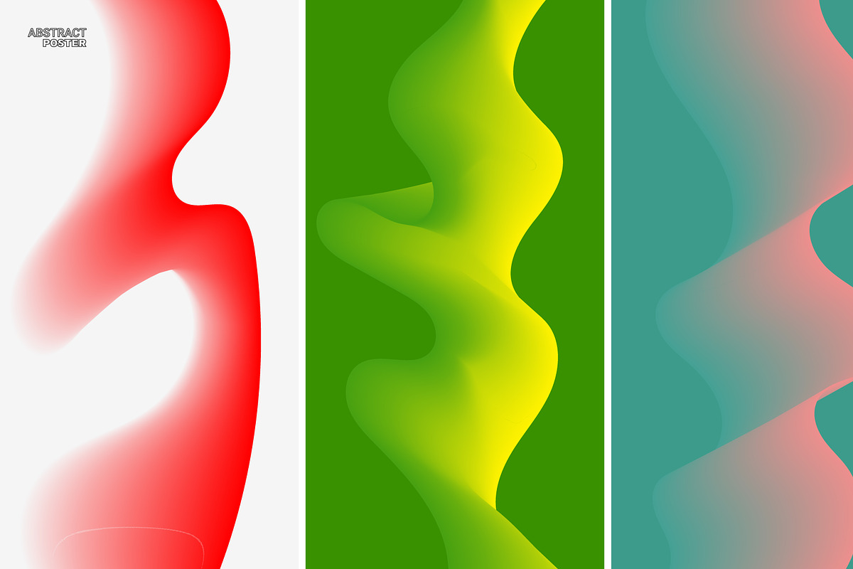 Multi-Color Liquid Motion Poster, a Wallpaper Graphic by hkmonir (Photo 2 of 4)