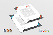 Corporate Letterhead, a Stationery Template by BettyDesign (Thumbnail 1 of 7)