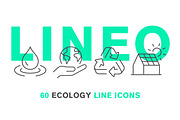 LINEO - 60 ECOLOGY ICONS, an Outline Icon by sharpnose (Thumbnail 1 of 6)
